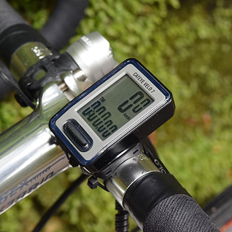 Cateye Velo 7_bike speedometer
